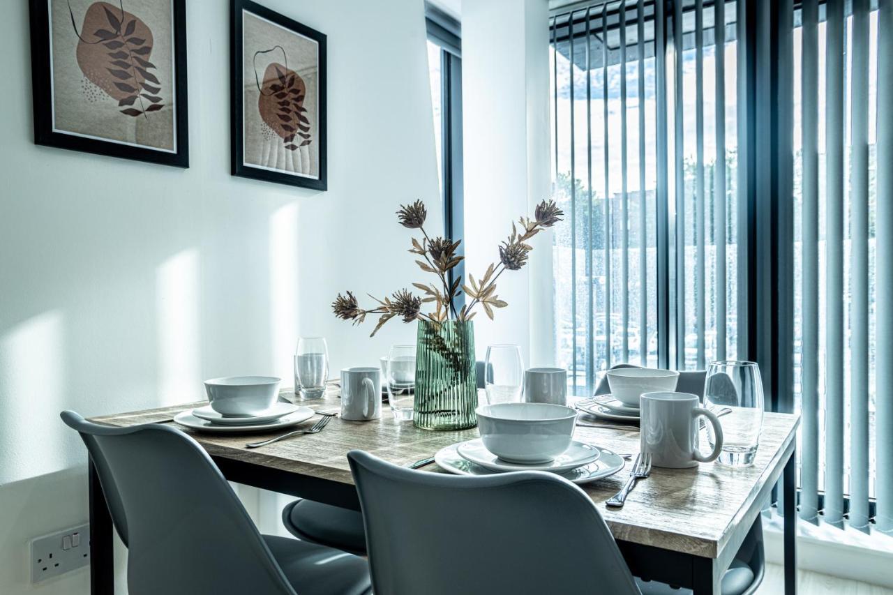 Modern Luxe 1 & 2 Bed Apts Near Granby Plaza By Sojo Stay Лестър Екстериор снимка