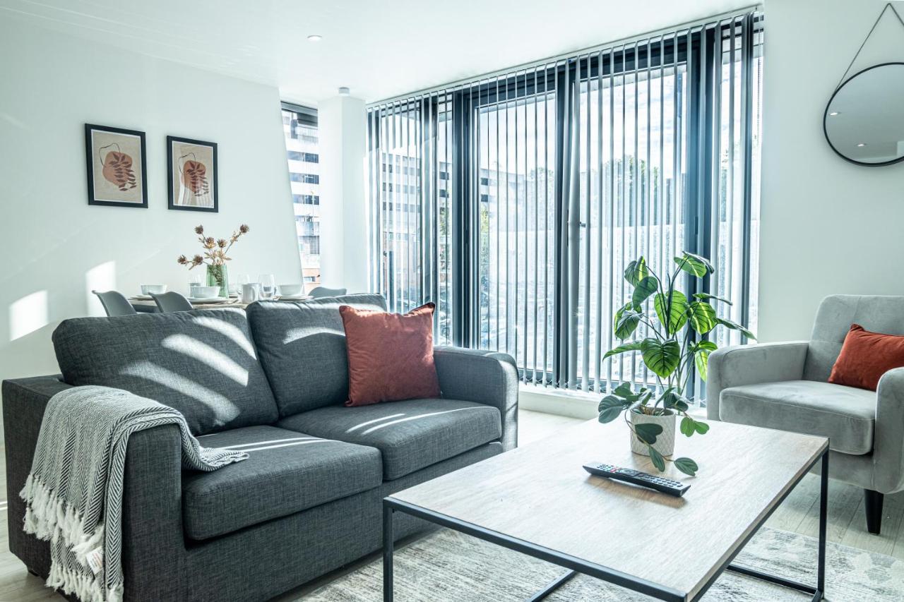 Modern Luxe 1 & 2 Bed Apts Near Granby Plaza By Sojo Stay Лестър Екстериор снимка