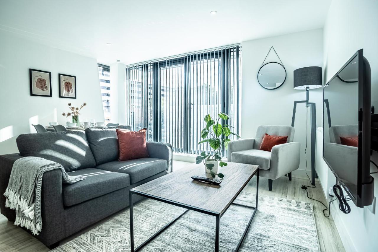 Modern Luxe 1 & 2 Bed Apts Near Granby Plaza By Sojo Stay Лестър Екстериор снимка